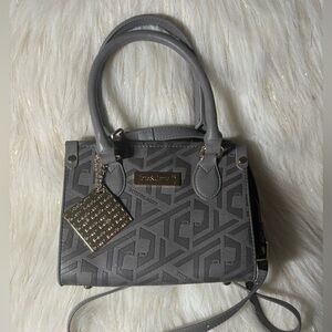 Tote & Carry Mini Tote Gray Graffiti